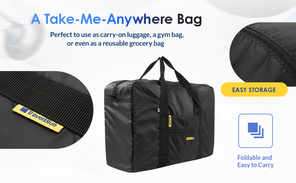 Bolso de mano plegable impermeable 2 Bolso de mano plegable impermeable - Imagen 2