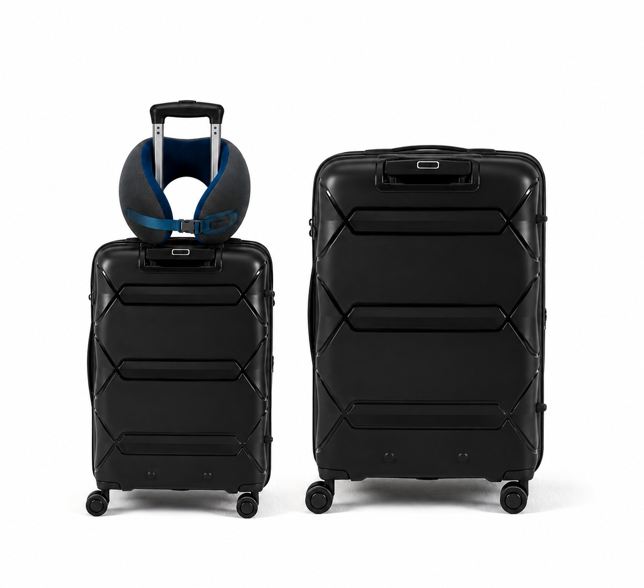 Set de Valijas 20″ + 24″ Nomad Negra