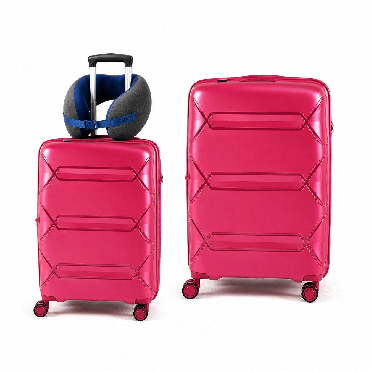 Set de Valijas 20″ + 24″ Nomad Pink