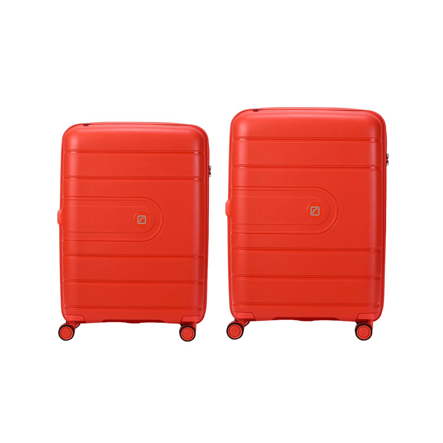 Set de Valijas 20″ + 24″ Luxe Wanderer Orange 2 Set de Valijas 20″ + 24″ Luxe Wanderer Orange - Imagen 2