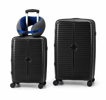 Set de Valijas 20″ + 24″ Sahara Black