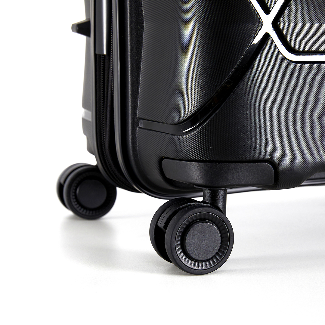 Set de Valijas 20″ + 24″ Nomad Negra 2 Set de Valijas 20″ + 24″ Nomad Negra - Imagen 2
