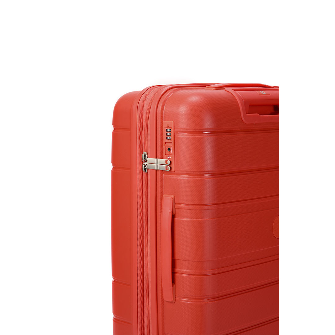 Valija Mediana 24″ Luxe Wanderer Orange 11 Valija Mediana 24″ Luxe Wanderer Orange - Imagen 11