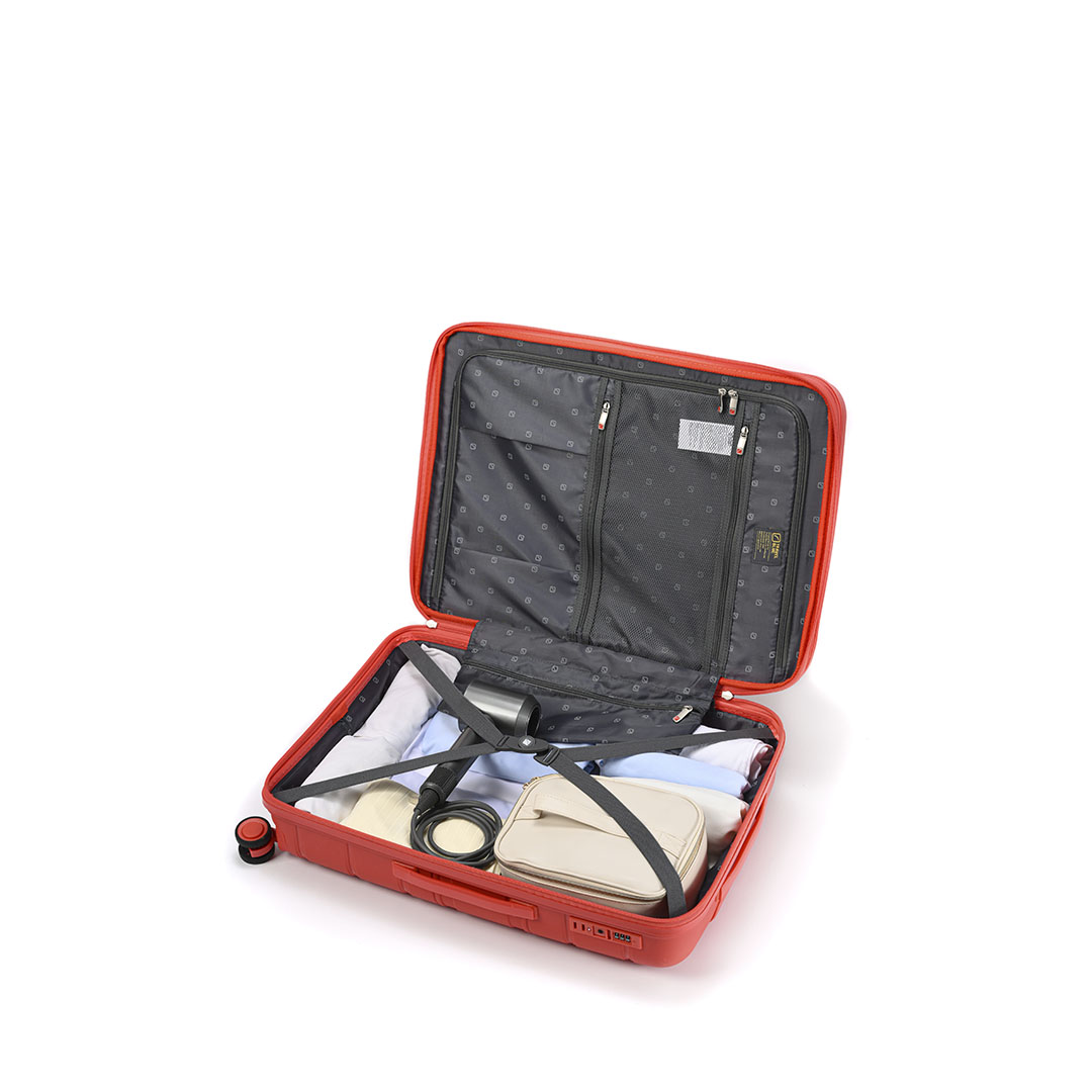Valija Mediana 24″ Luxe Wanderer Orange 17 Valija Mediana 24″ Luxe Wanderer Orange - Imagen 17