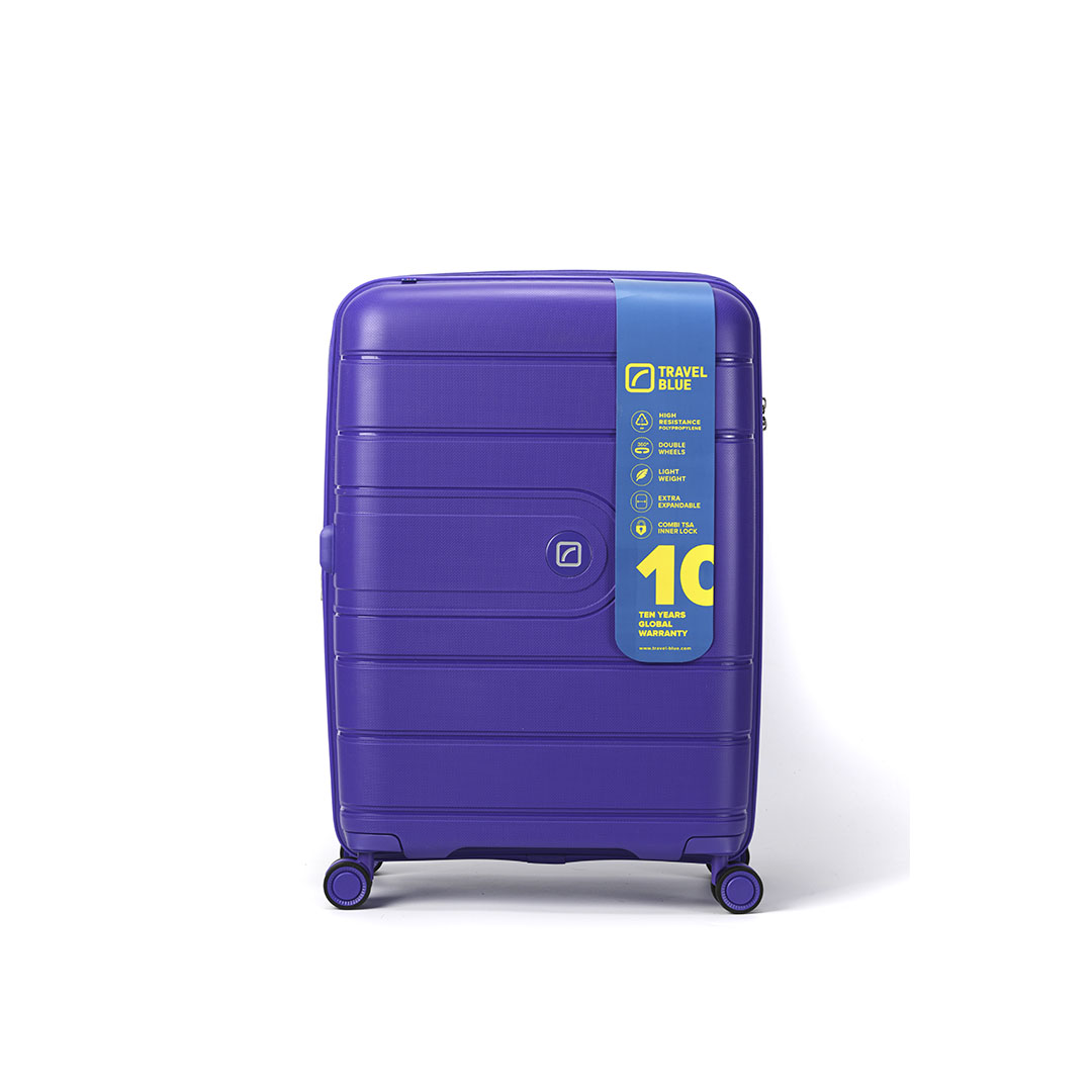 Valija Mediana 24″ Luxe Wanderer Purple 2 Valija Mediana 24″ Luxe Wanderer Purple - Imagen 2