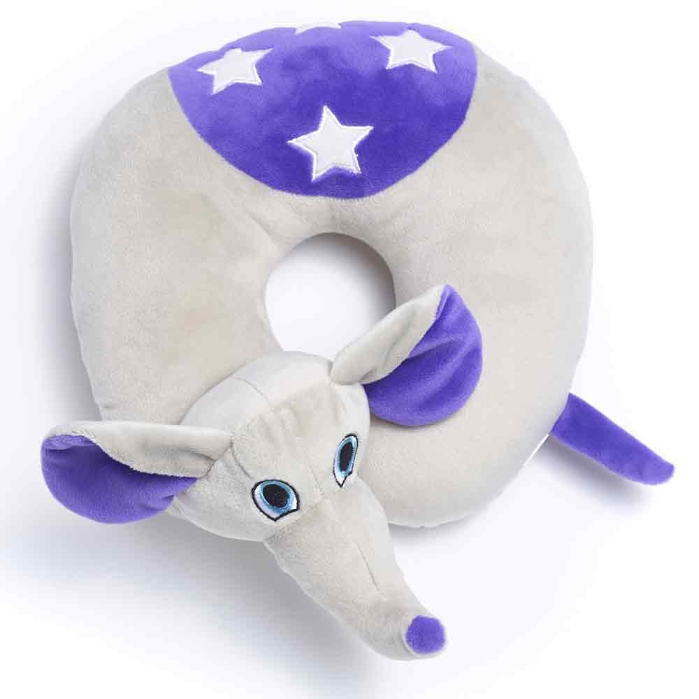 Almohada de viaje infantil Flappy el elefante 1 Almohada de viaje infantil Flappy el elefante