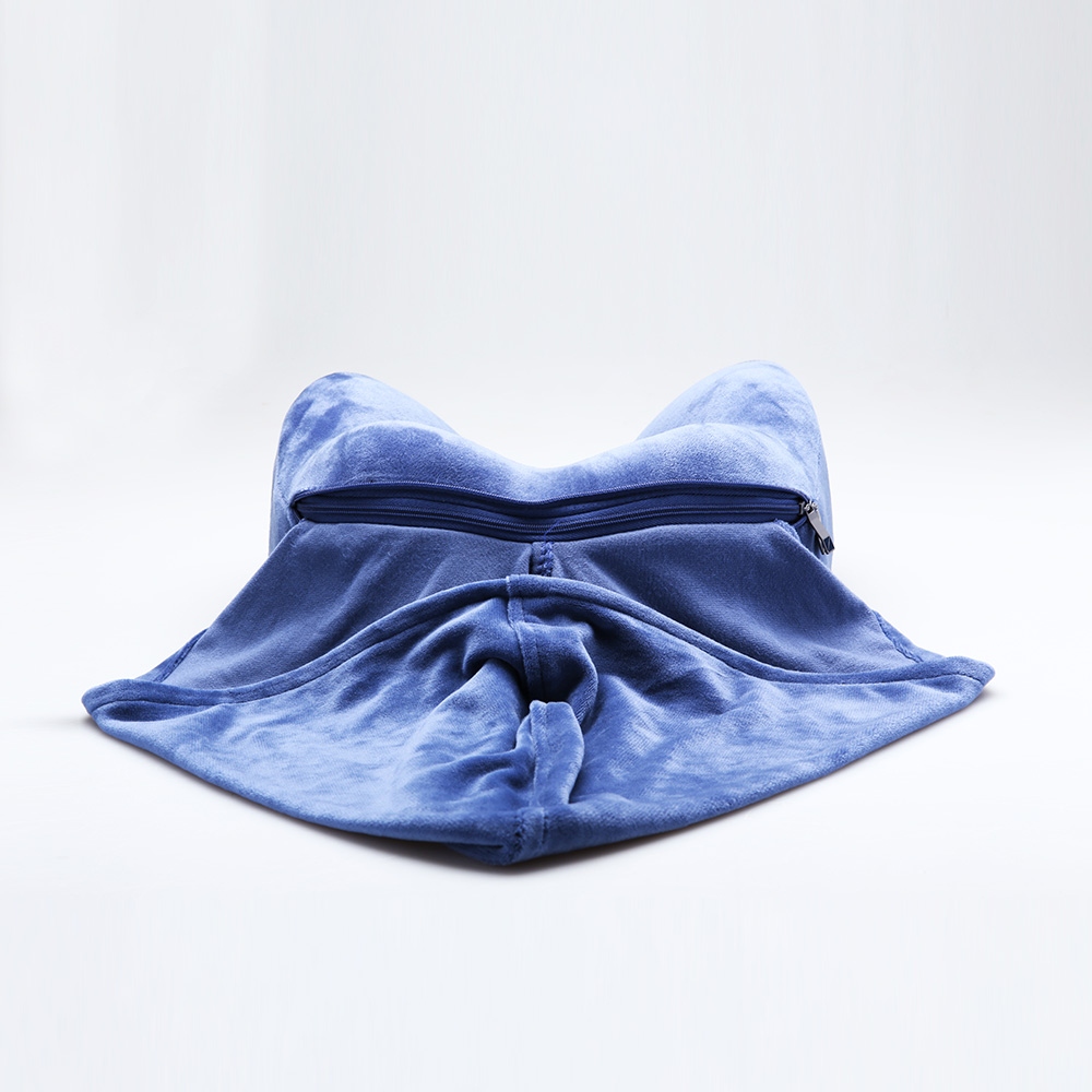 Almohada cervical ergonómica con capucha 2 Almohada cervical ergonómica con capucha - Imagen 2